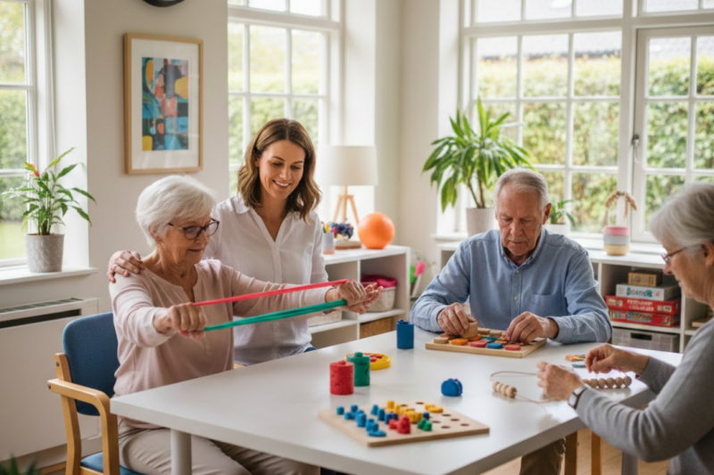 Benefícios da Terapia Ocupacional para Idosos em Casa