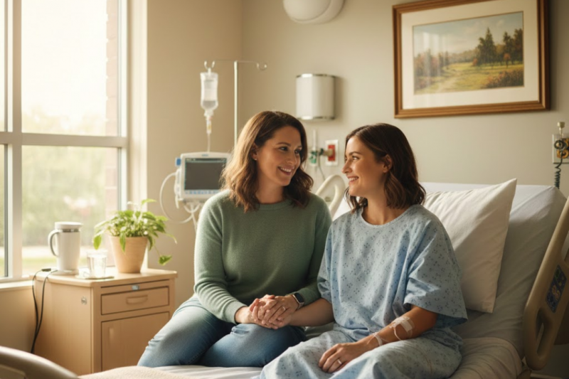 A Importância dos Acompanhantes em Ambiente Hospitalar