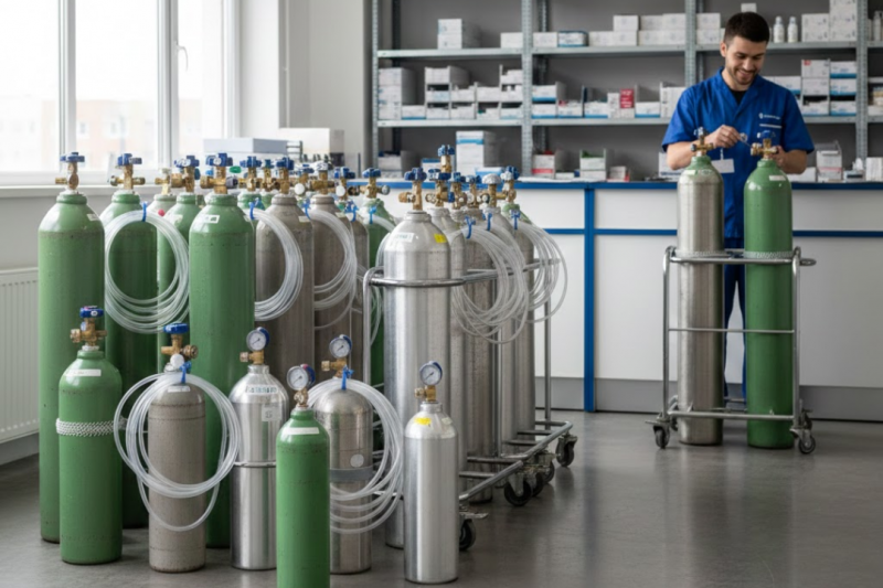 Benefícios do Aluguel de Cilindros de Oxigênio para Você